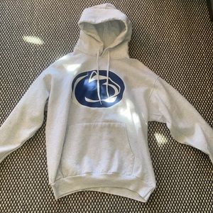 White Penn State logo sweatshirt